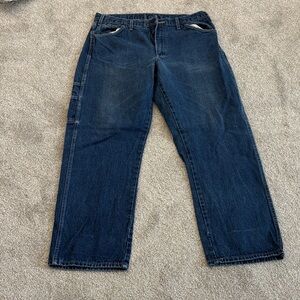 Dickies Men's Dark Blue Relaxed Jeans